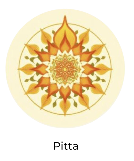 Pitta Dosha Illustration